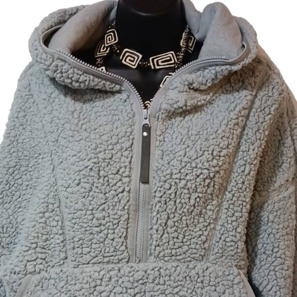 Prana Womans Polar Escape Sherpa Half Zip Pullover XS - Picture 2 of 8